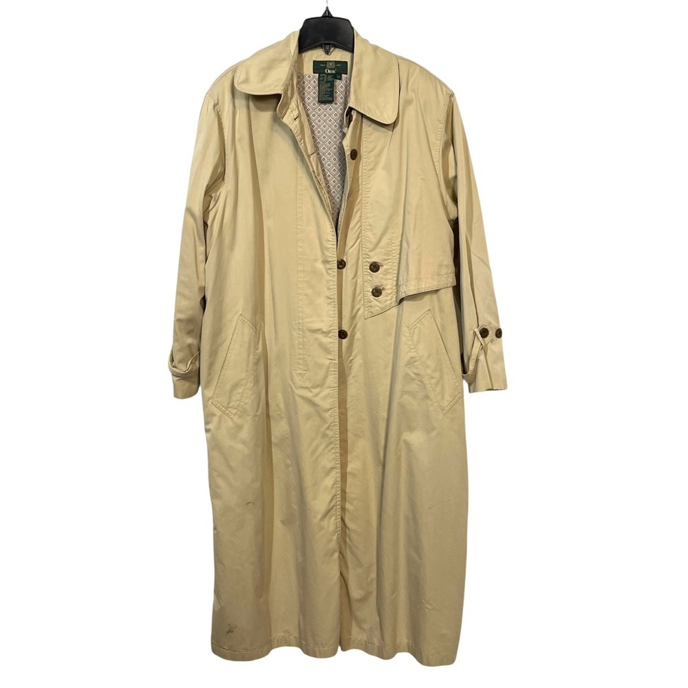 Vintage Orvis Long Trench Coat